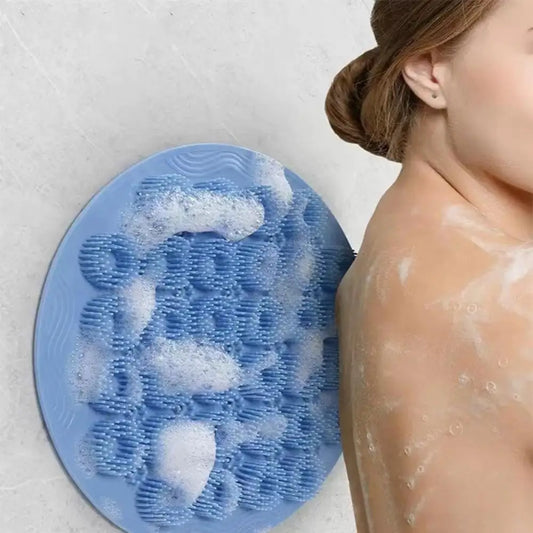 Brosse de Douche en Silicone Antidérapante – Massage & Soin du Corps